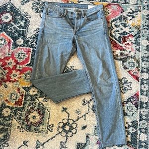 Rag and bone button fly jeans